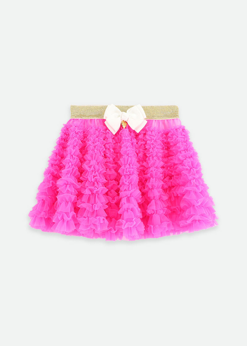Ballroom Skirt Neon Pink