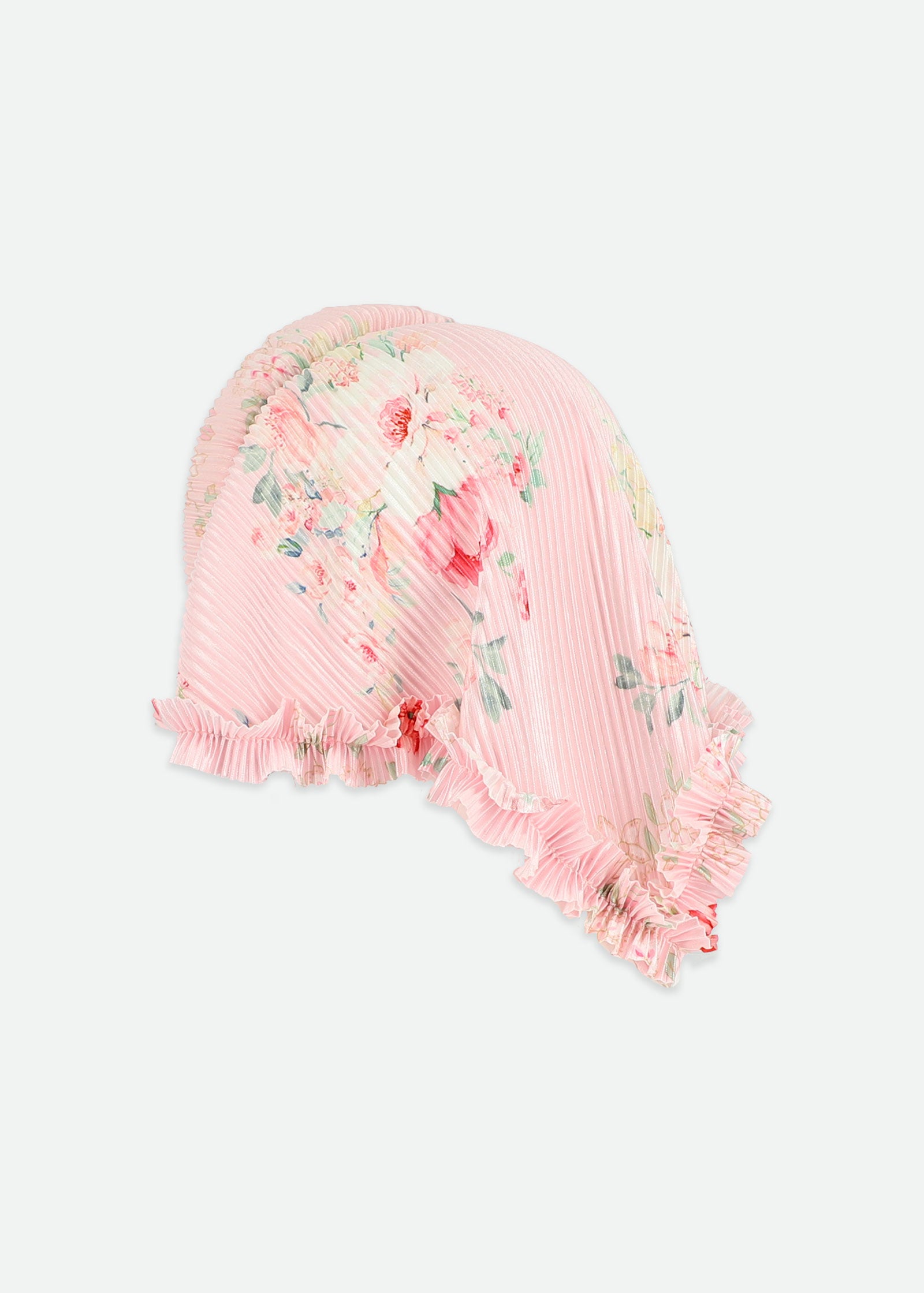 Beth Posy Scarf Headband Pale Pink