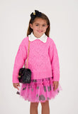 Bethan Chenille Jumper Pink