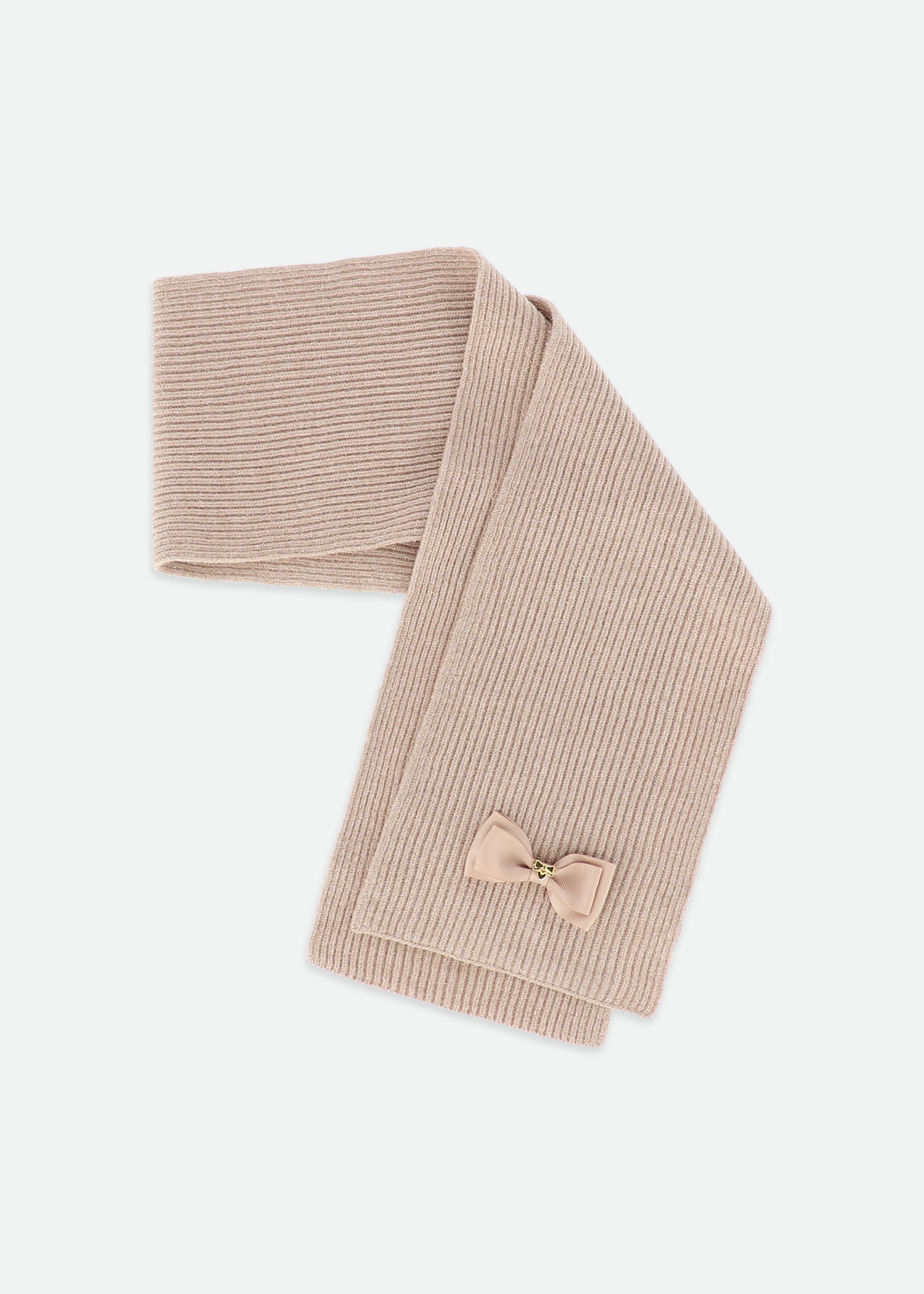 Bianca Ribbed Scarf Sand