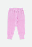 Bijou Crystal Velour Jogger Orchid Pink