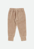 Bijou Crystal Velour Jogger Sand