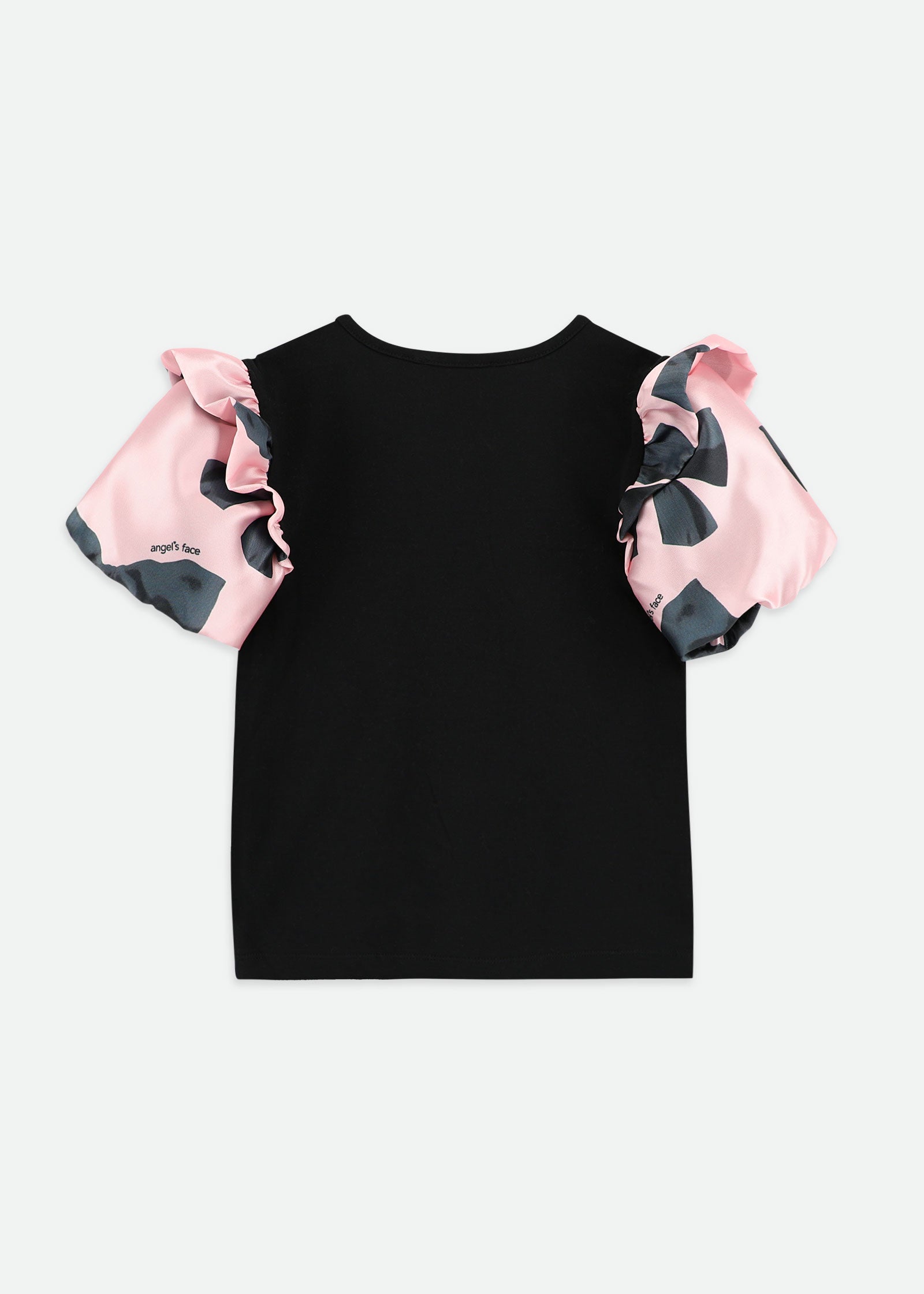 Blake Bow Print Top Black