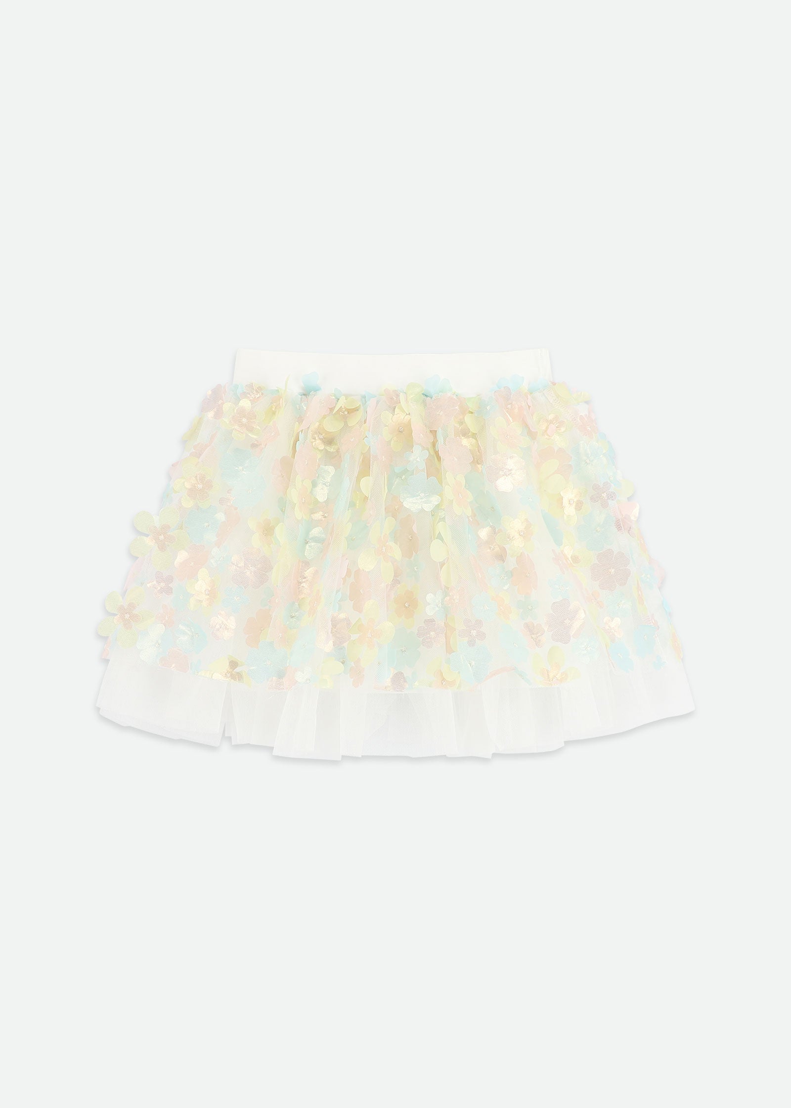 Blossom 3D Multi Flower Skirt Multi