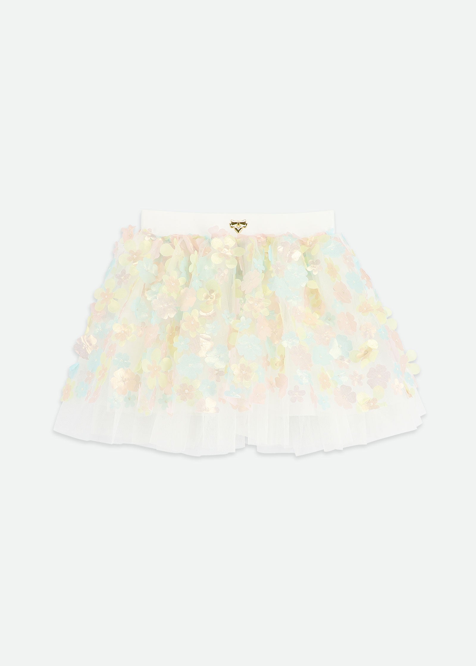 Blossom 3D Multi Flower Skirt Multi