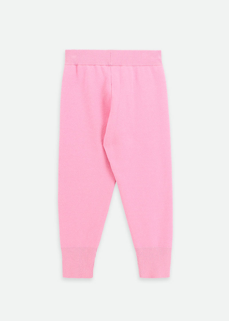 Bobbie Knitted Jogger Rose