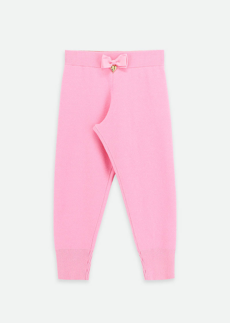 Bobbie Knitted Jogger Rose