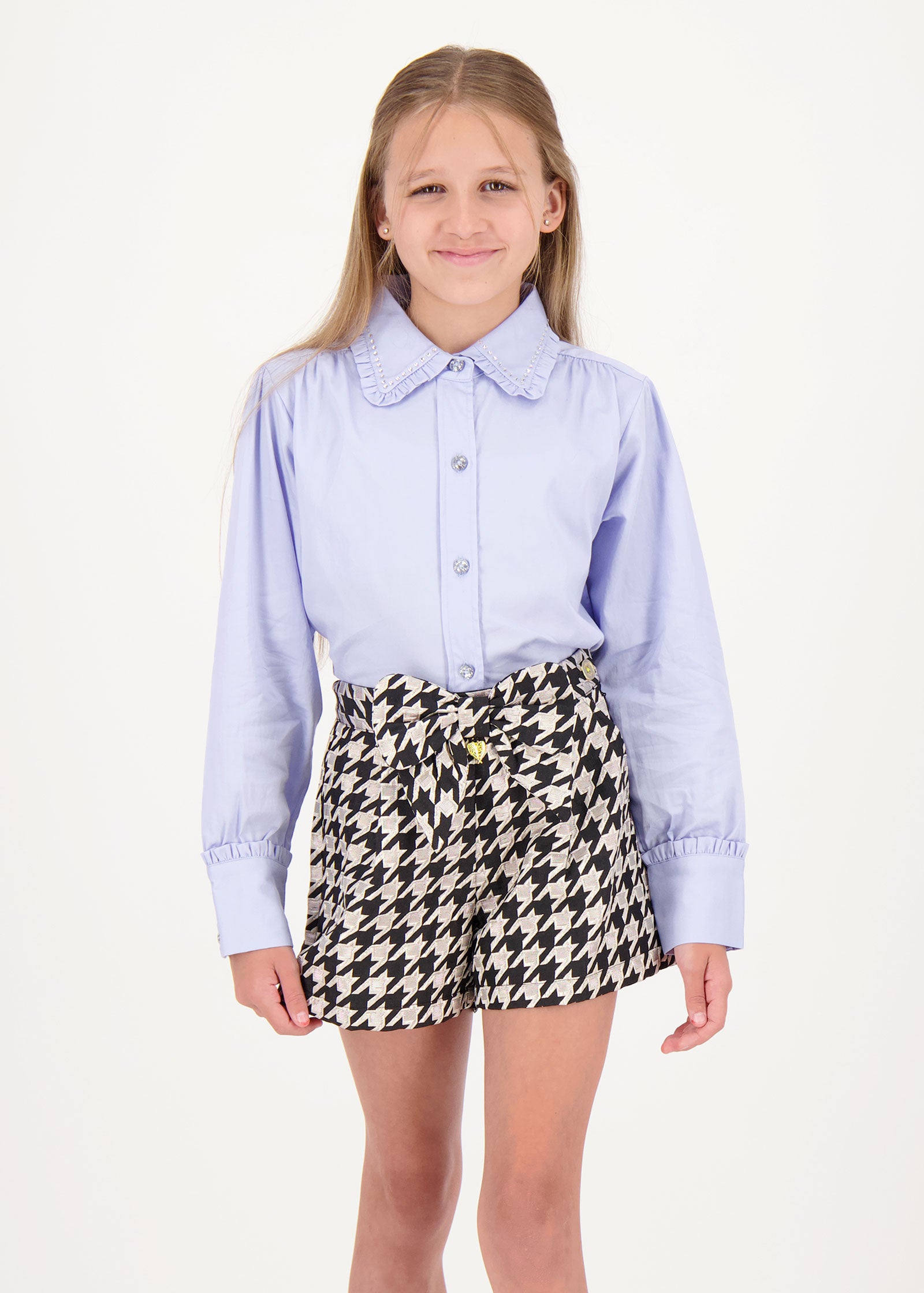 Brittany Blouse Lavender Blue