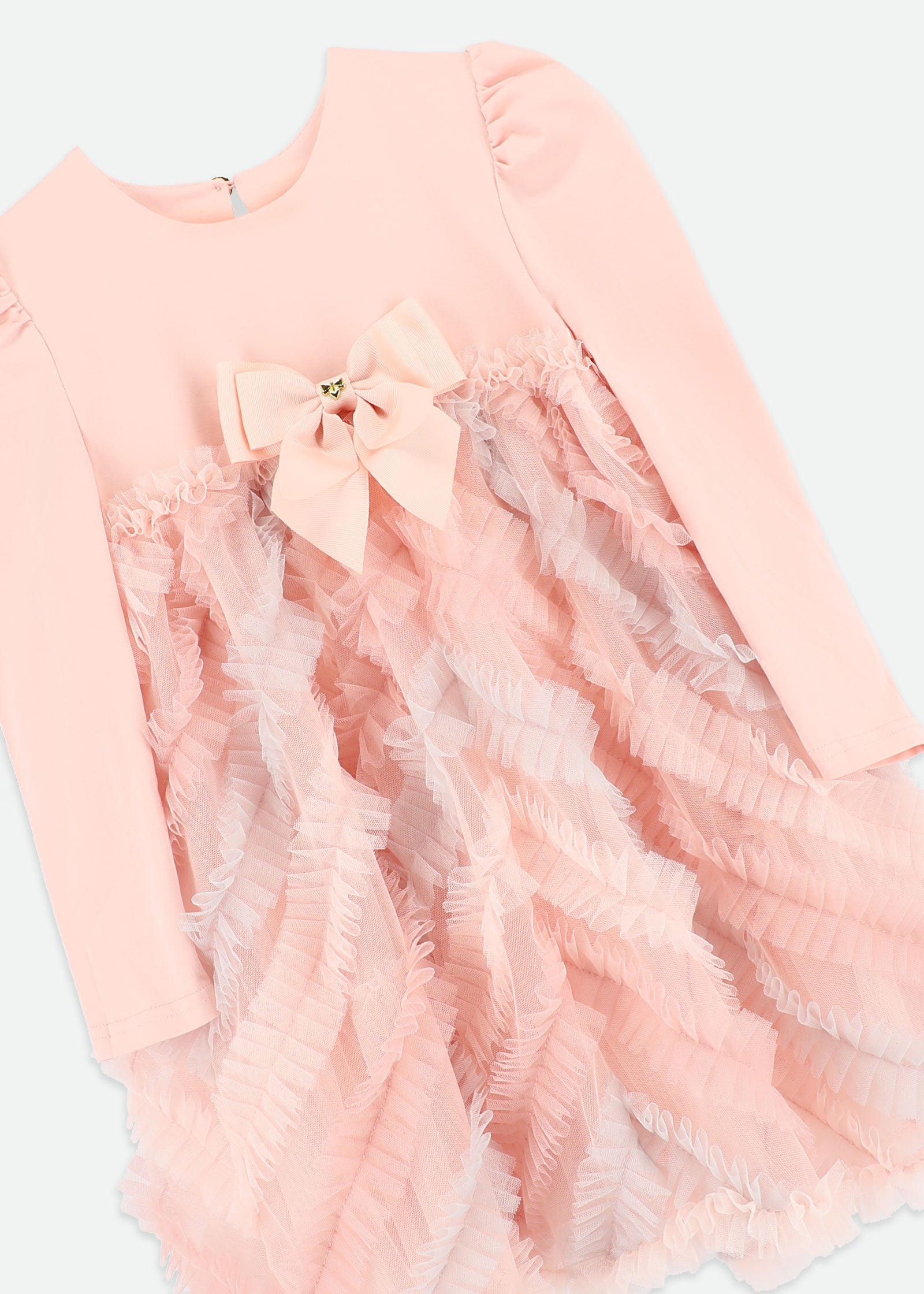 Callula L/S Dress Blush Pink