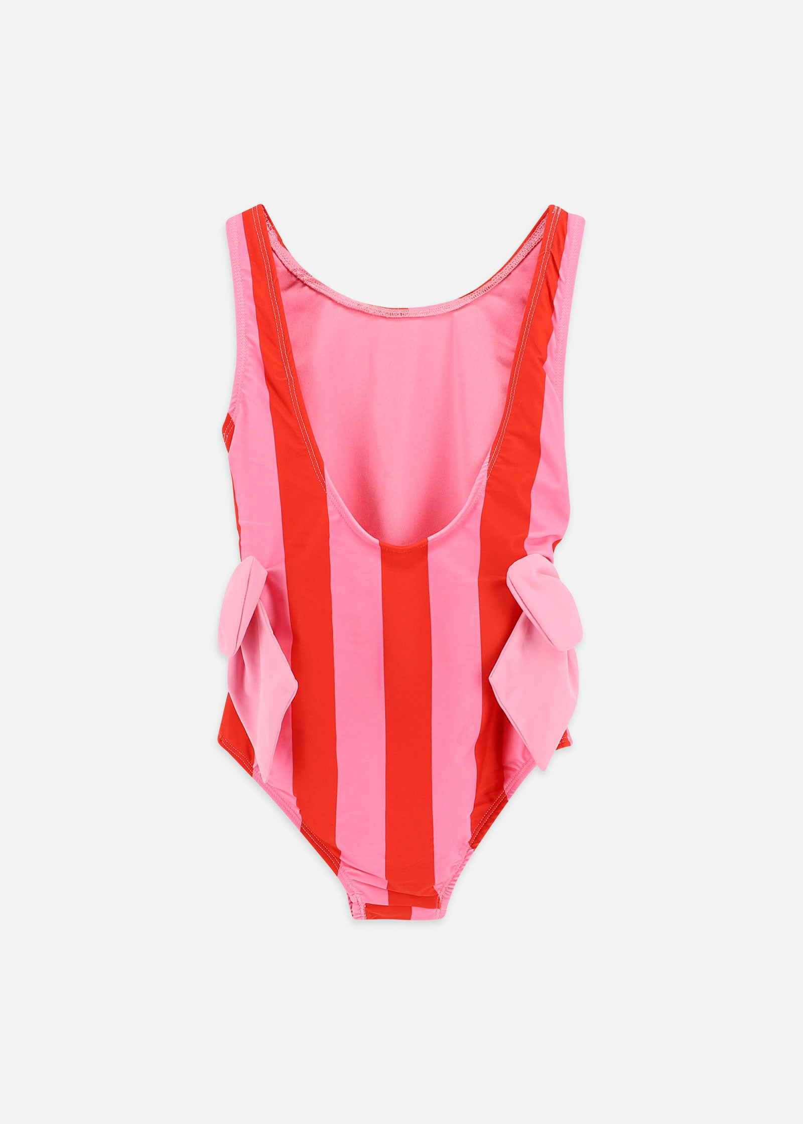 Carly Striped Swimsuit Pink/Red