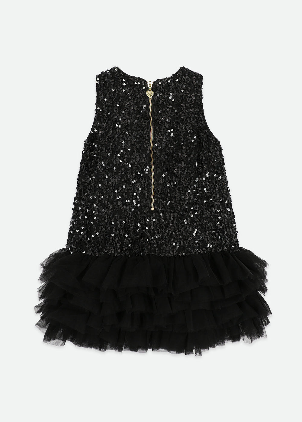 Charleston Sequin Dress Black