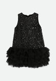 Charleston Sequin Dress Black