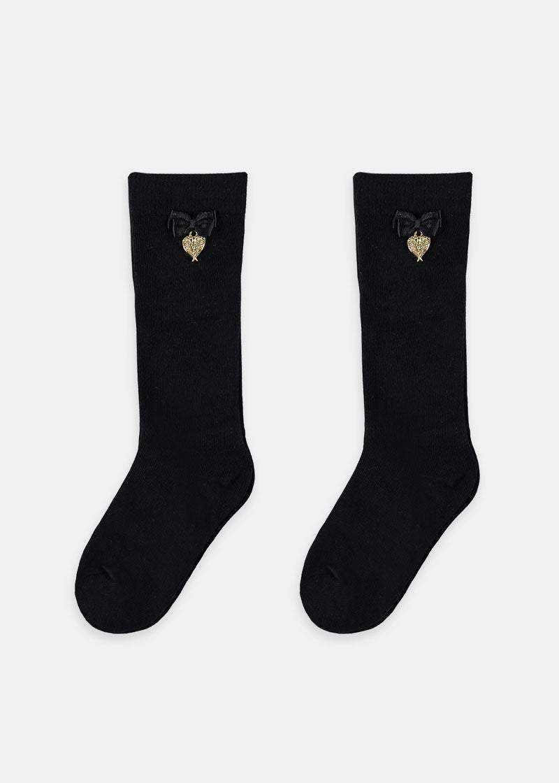 Black Charming Socks