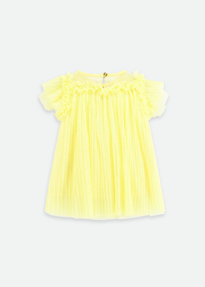 Cho Baby Tulle Butterfly Dress Sherbert