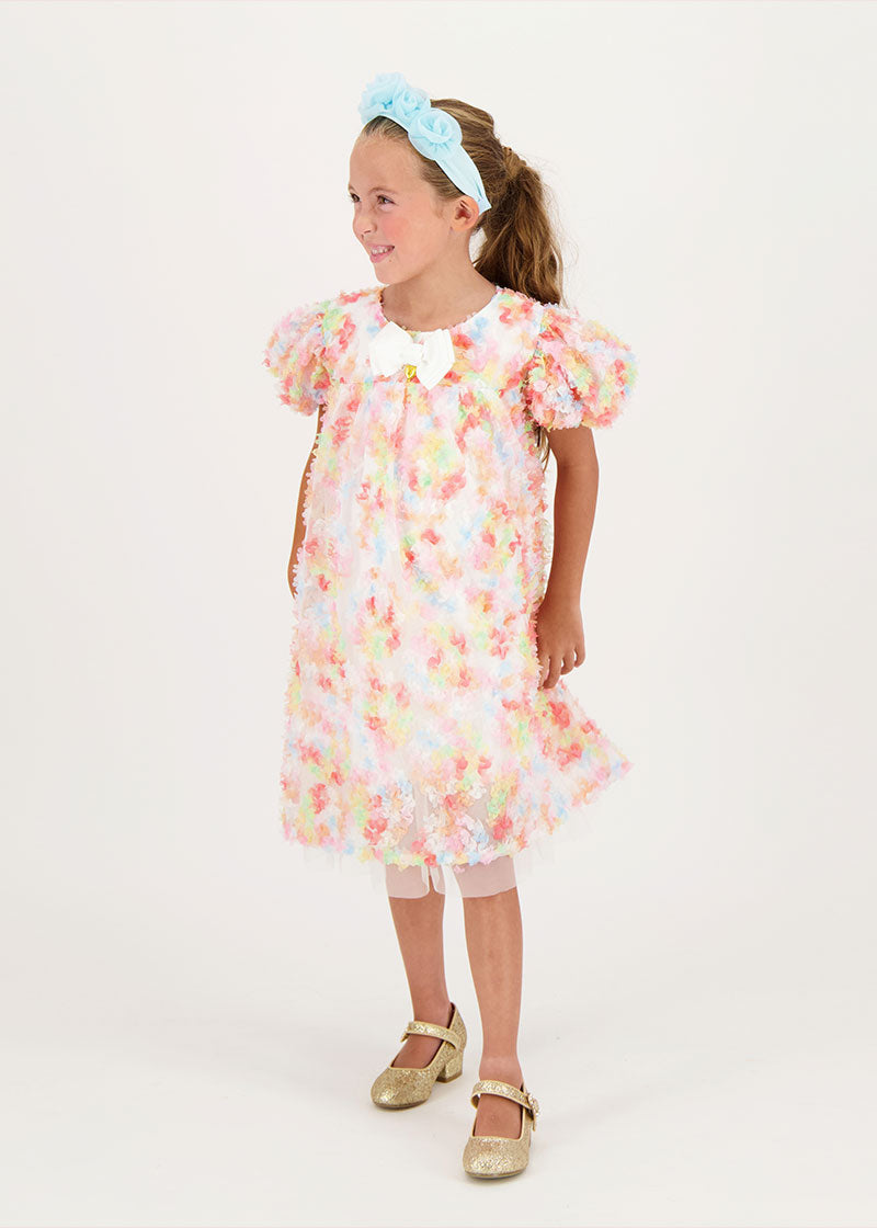 Confetti Dress Snowdrop Multi