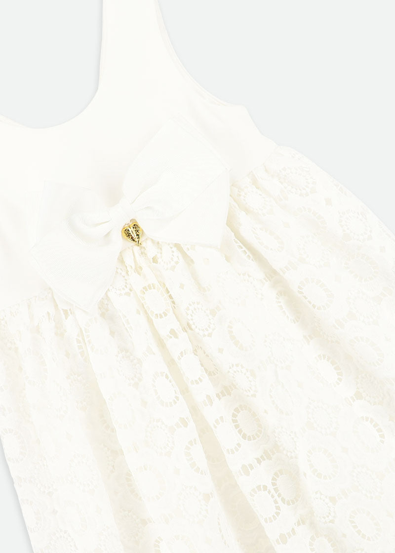 Corella Lace Dress Snowdrop