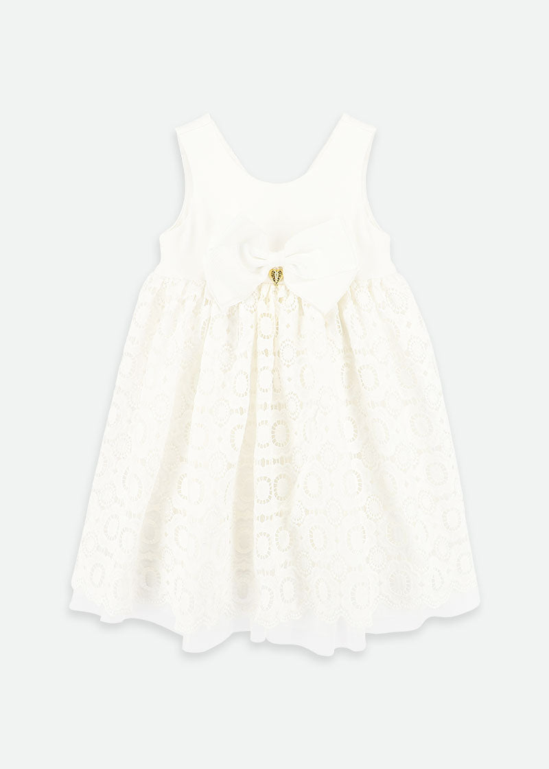 Corella Lace Dress Snowdrop