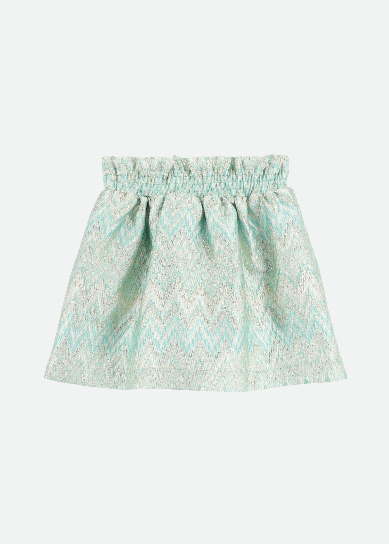 Cracker Jacquard Skirt Porcelain Blue