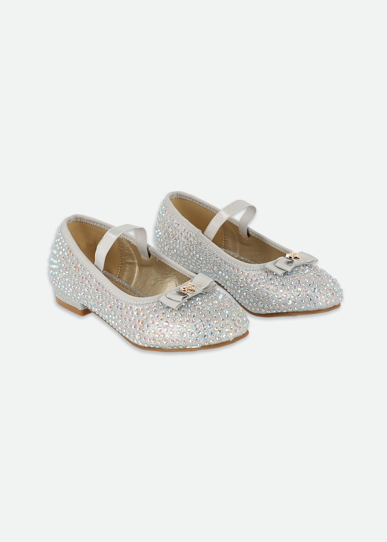 Dahlia Crystal Pump Silver