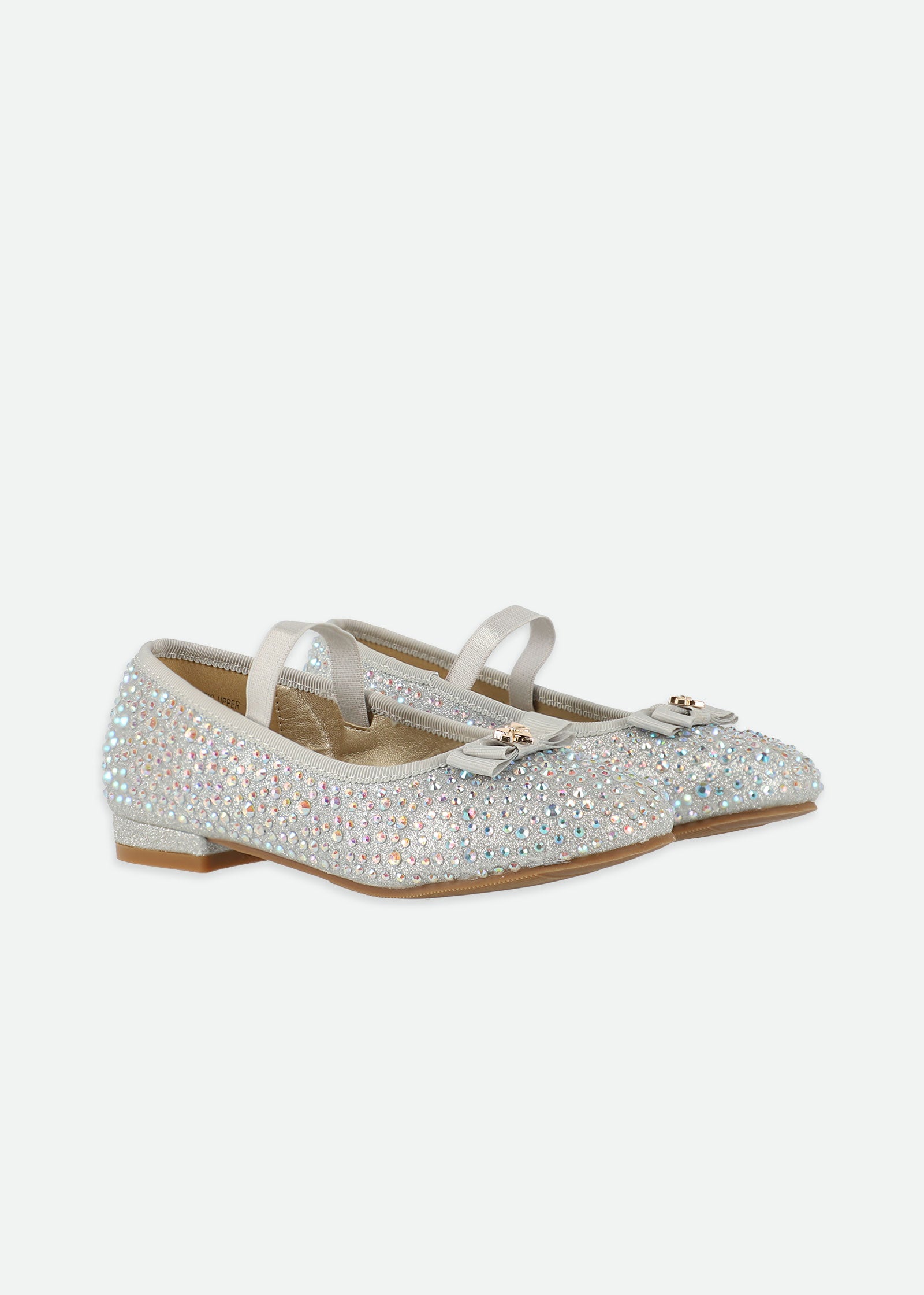 Dahlia Crystal Pump Silver