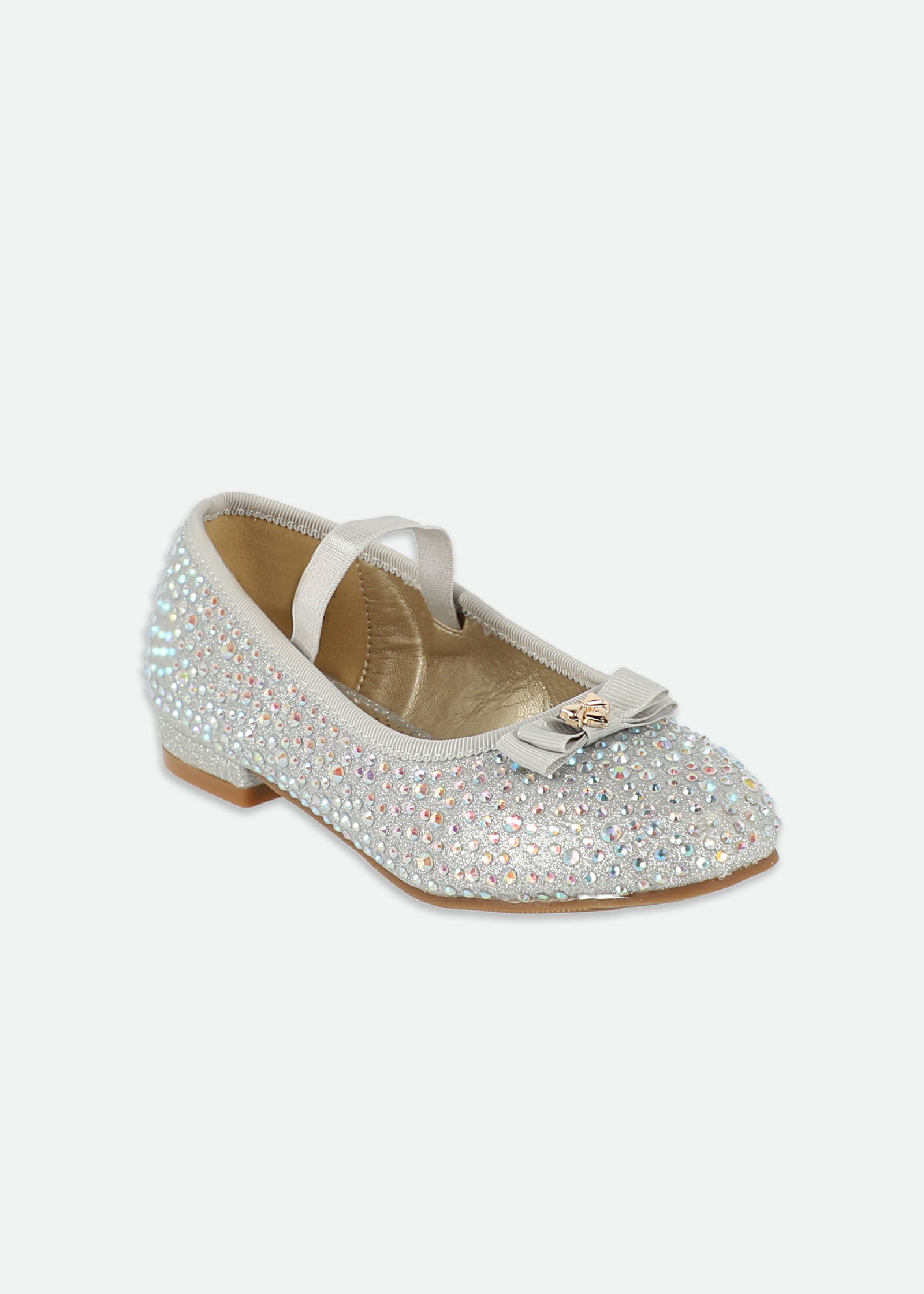 Dahlia Crystal Pump Silver