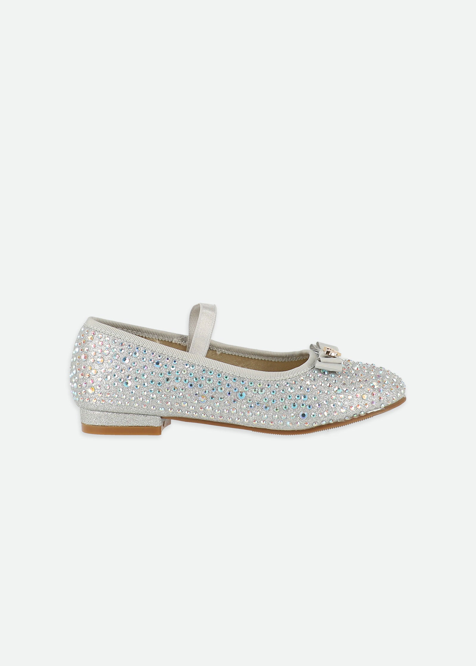 Dahlia Crystal Pump Silver