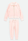 Dancer Velour Tracksuit Pale Pink