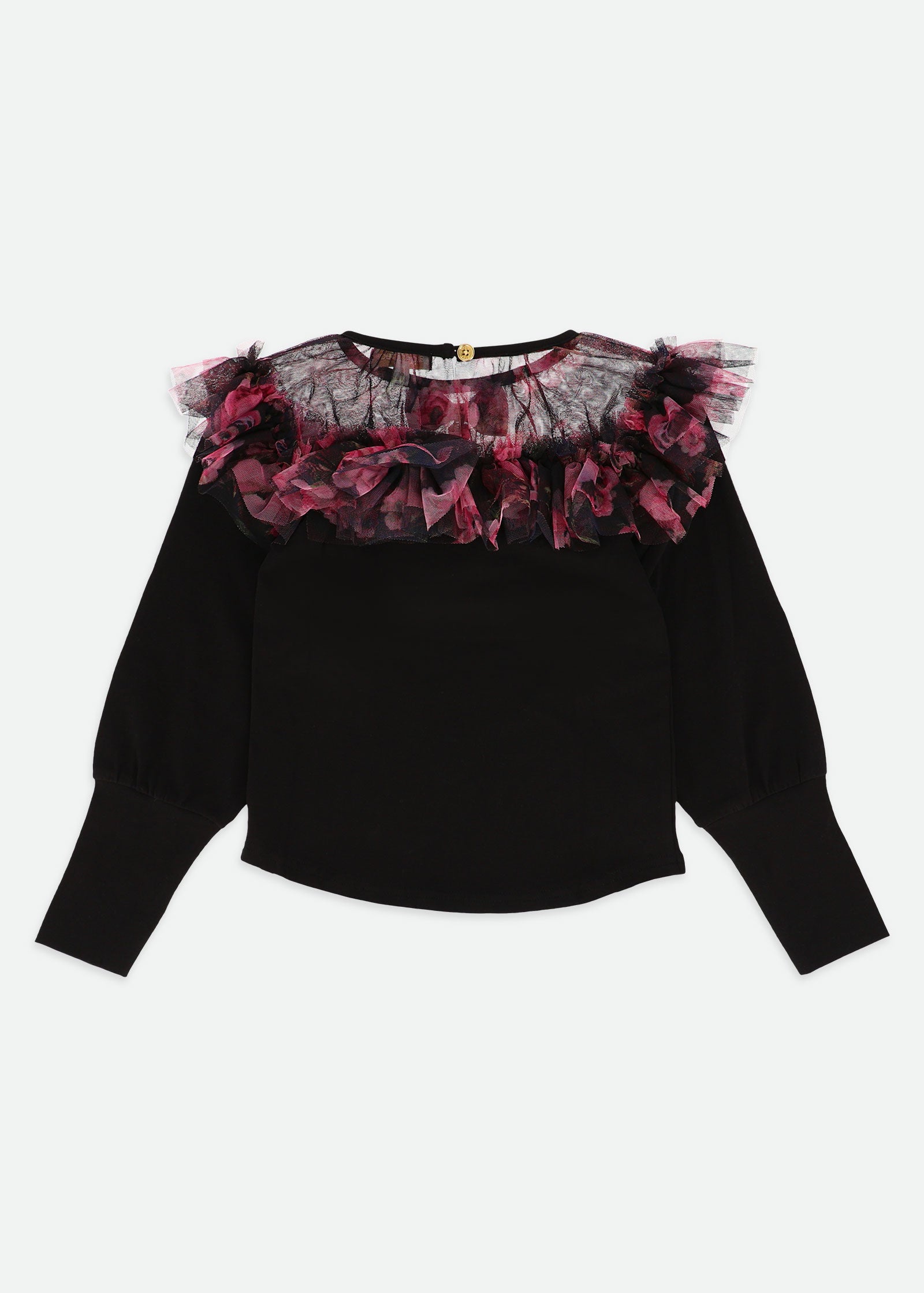 Deidre Kew Tulle Top Black