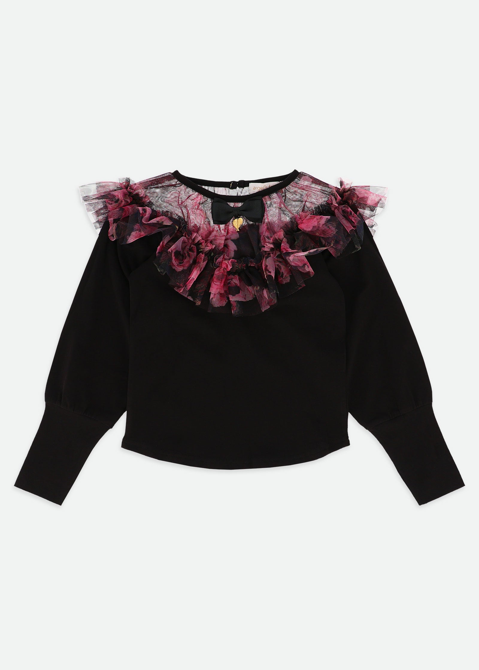 Deidre Kew Tulle Top Black