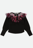 Deidre Kew Tulle Top Black