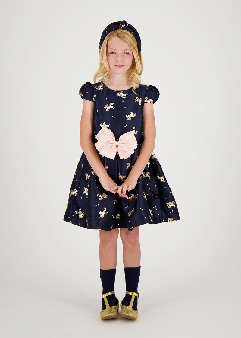 Navy best sale unicorn dress