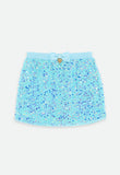 Diva Sequin Skirt Aqua