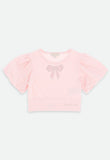 Dollie Bow Top Pale Pink