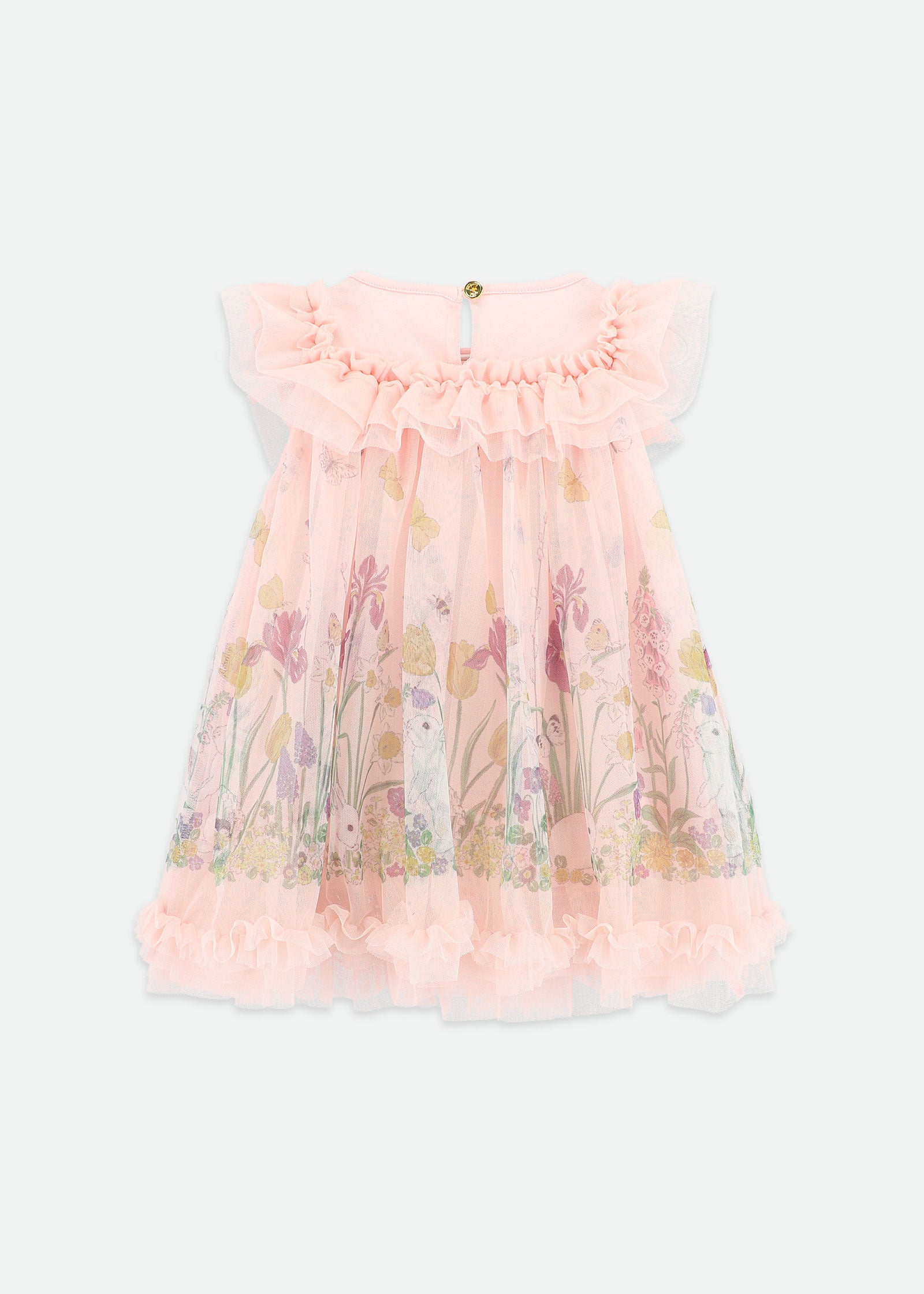 Dominique Bunny Baby Dress Pale Pink