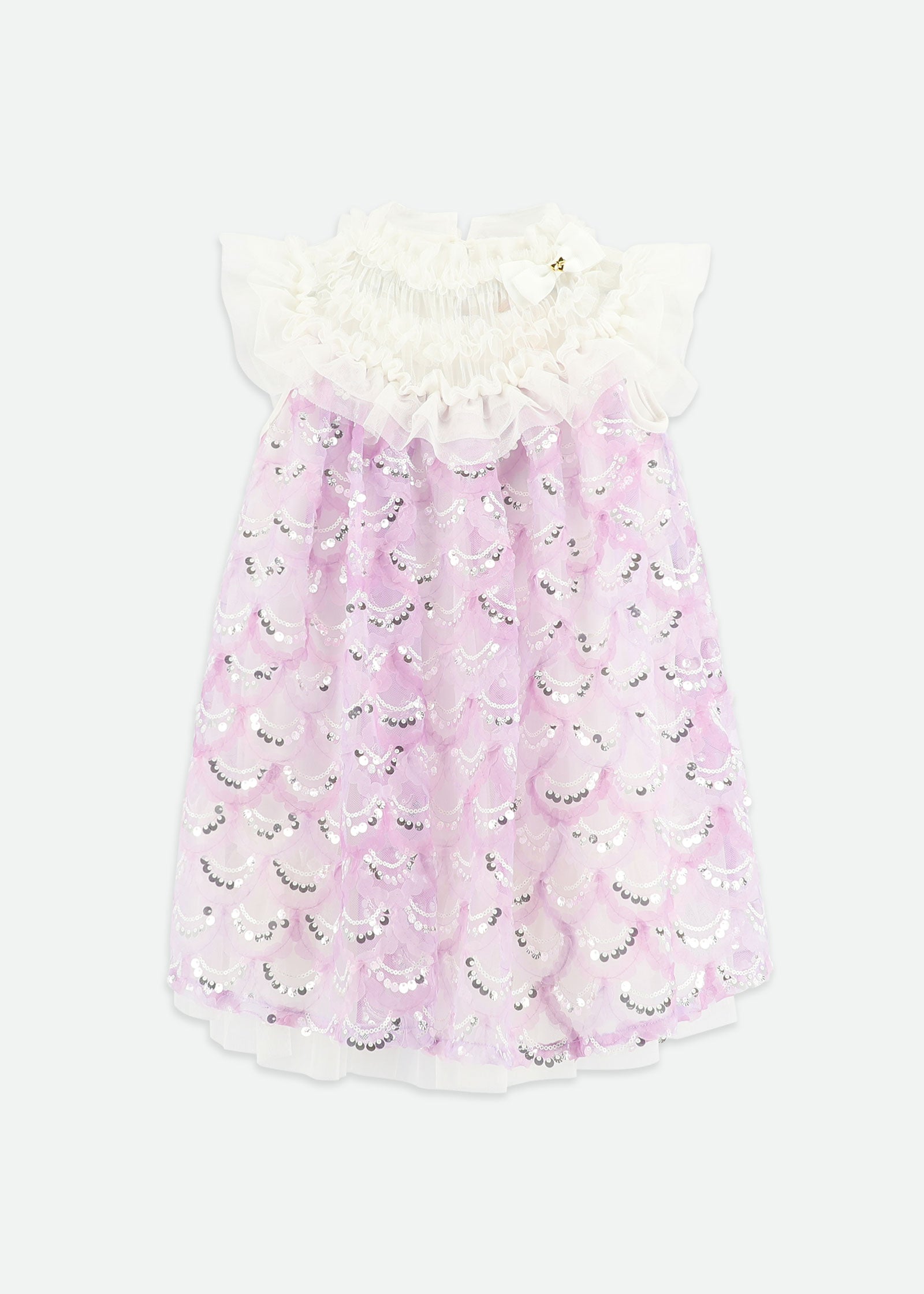 Dominique Sequin Dress Lavender