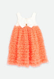 Donna Dress Neon Orange
