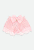 Dorothy Lace Shorts Pale Pink