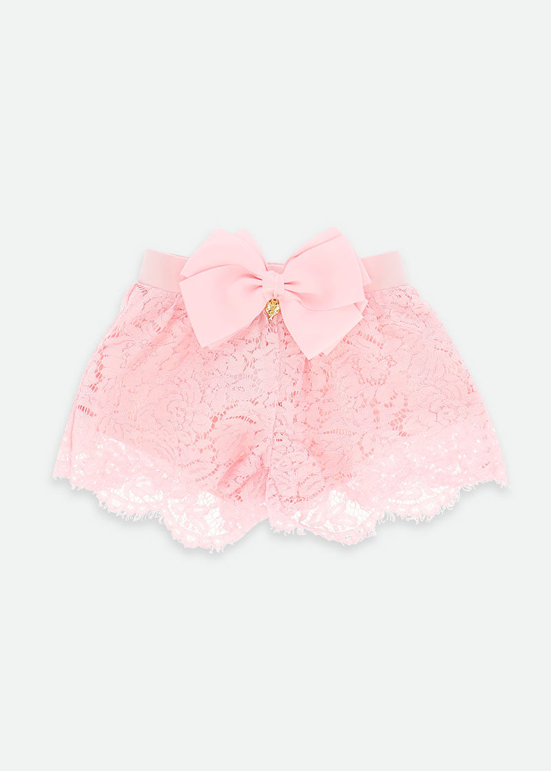 Dorothy Lace Shorts Pale Pink