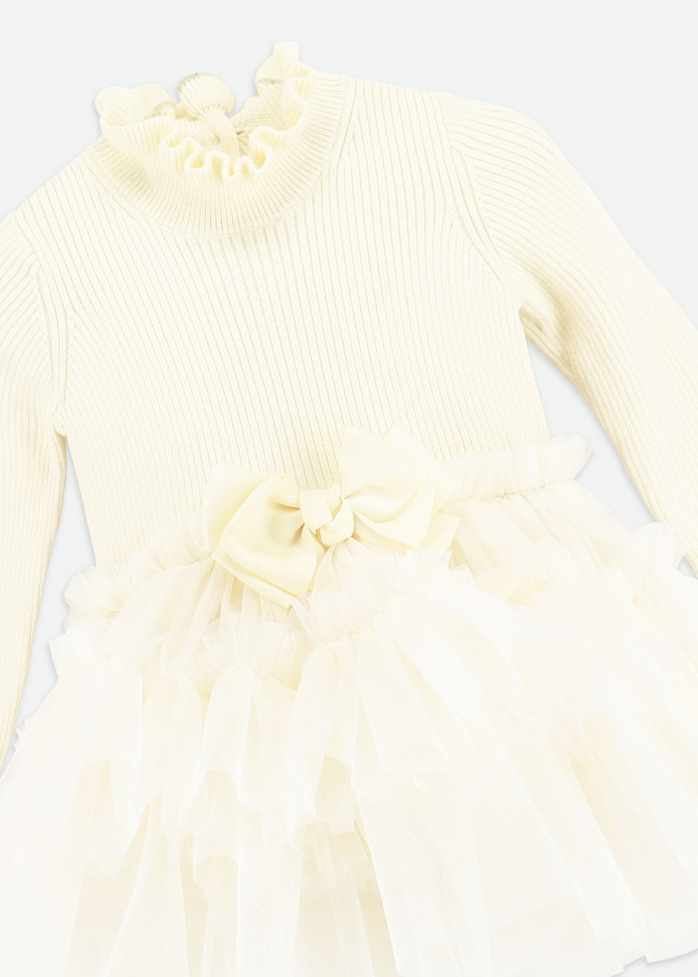 Elin Baby Tulle Dress Vanilla