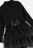 Elin Tulle Dress Black