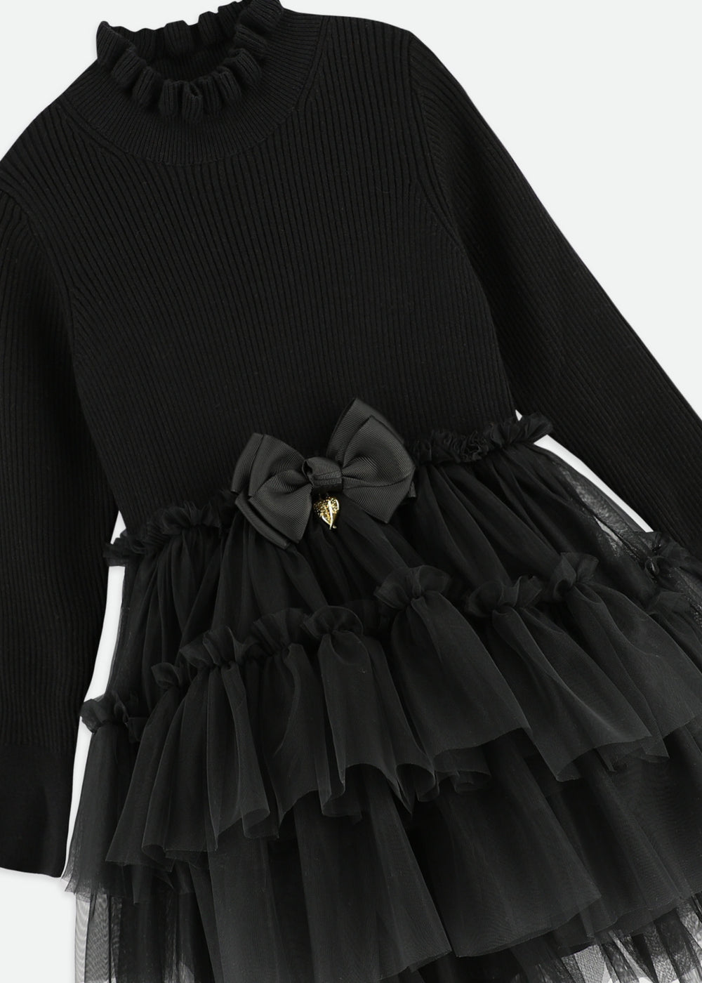 Elin Tulle Dress Black