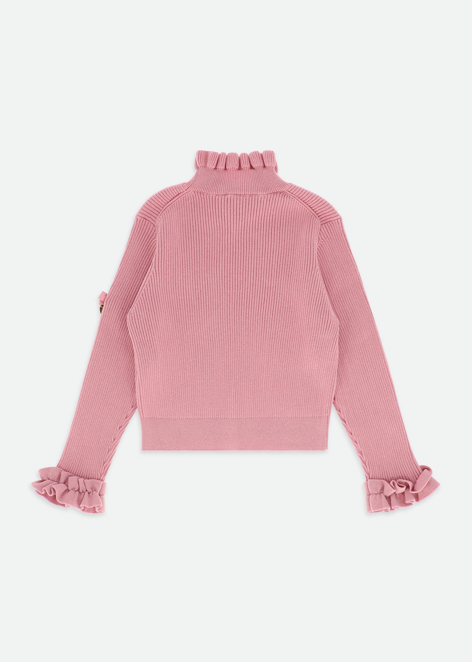 Elma Ribbed Jumper Tea Rose