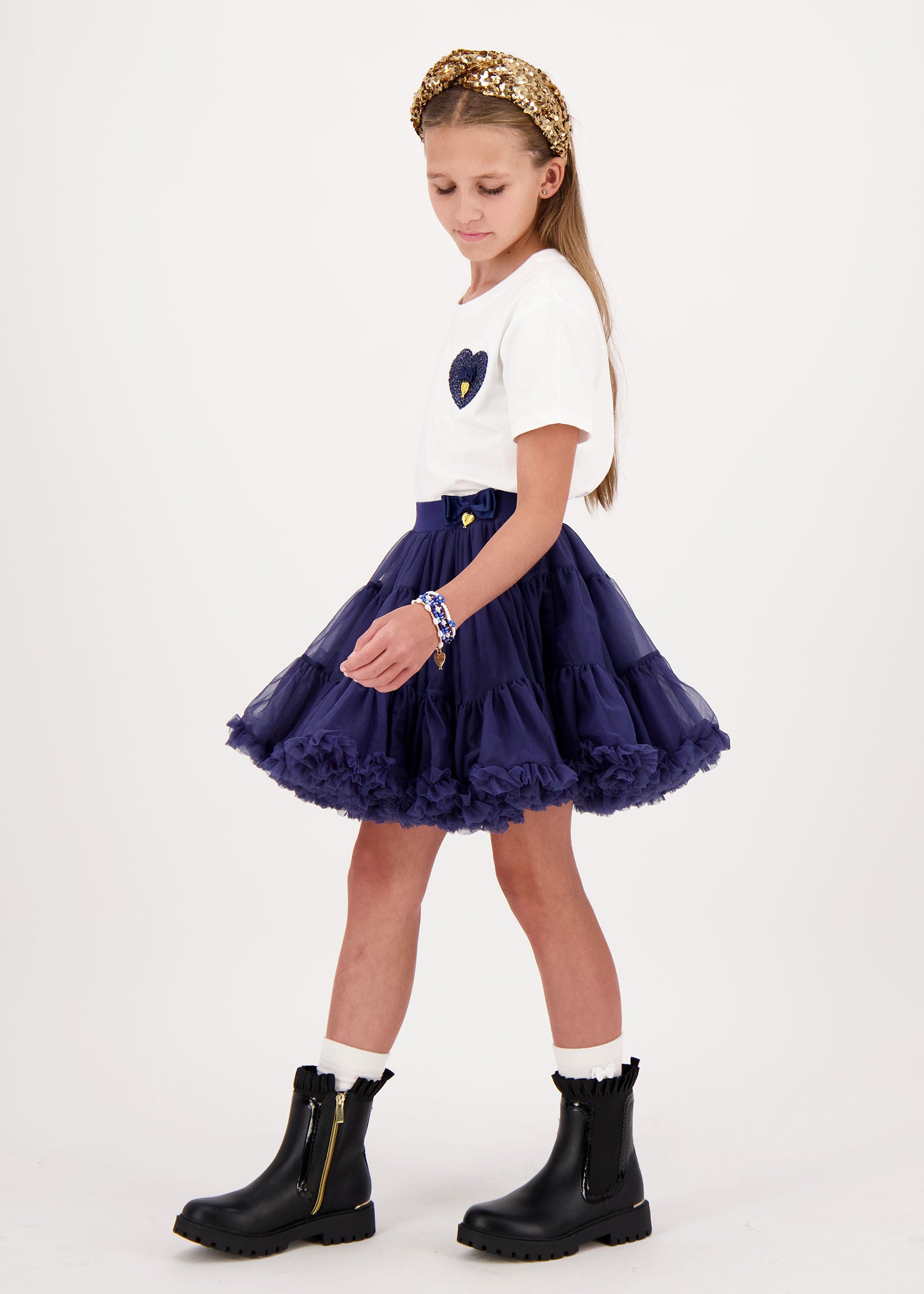 Pixie Tutu Skirt Navy