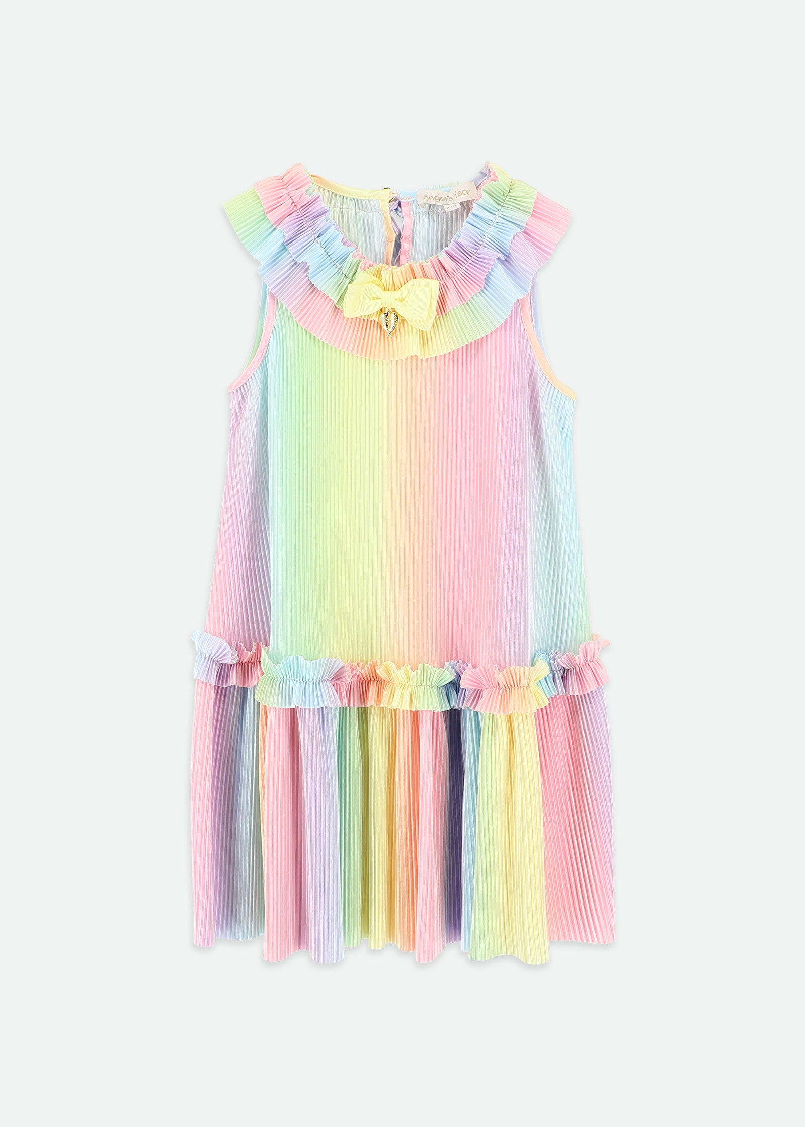 Ember Pleated Dress Rainbow