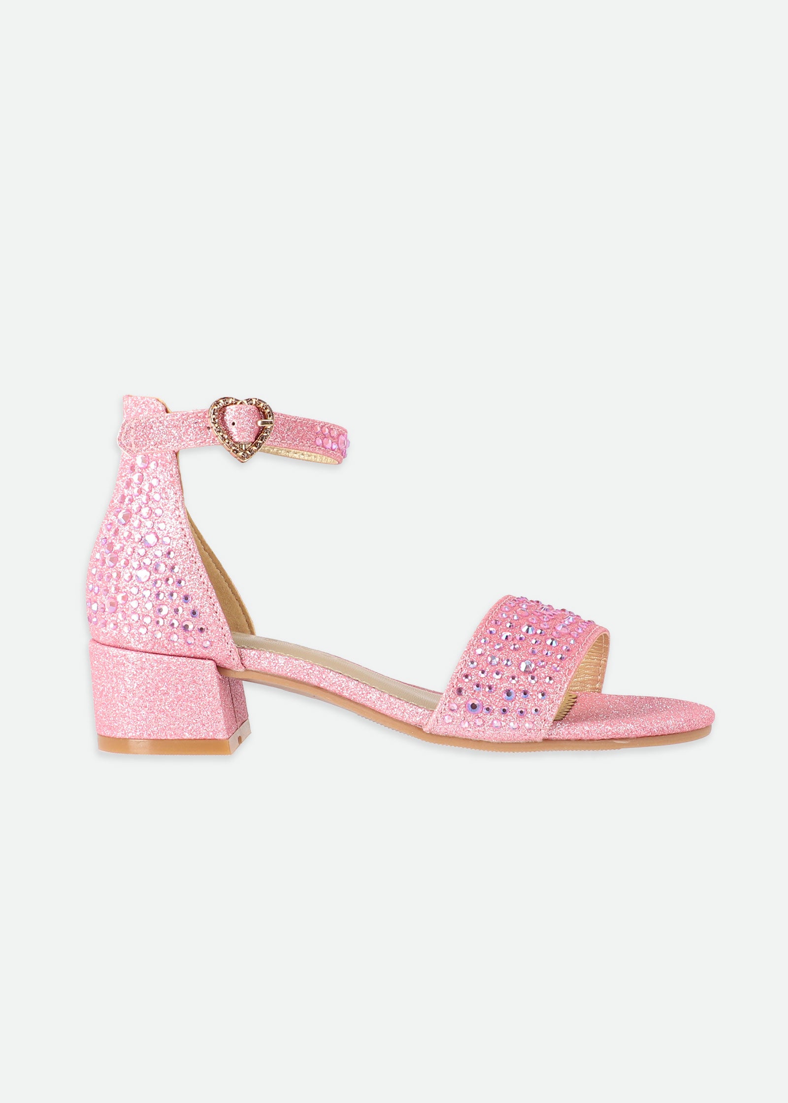 Erin Crystal Sandals Pink