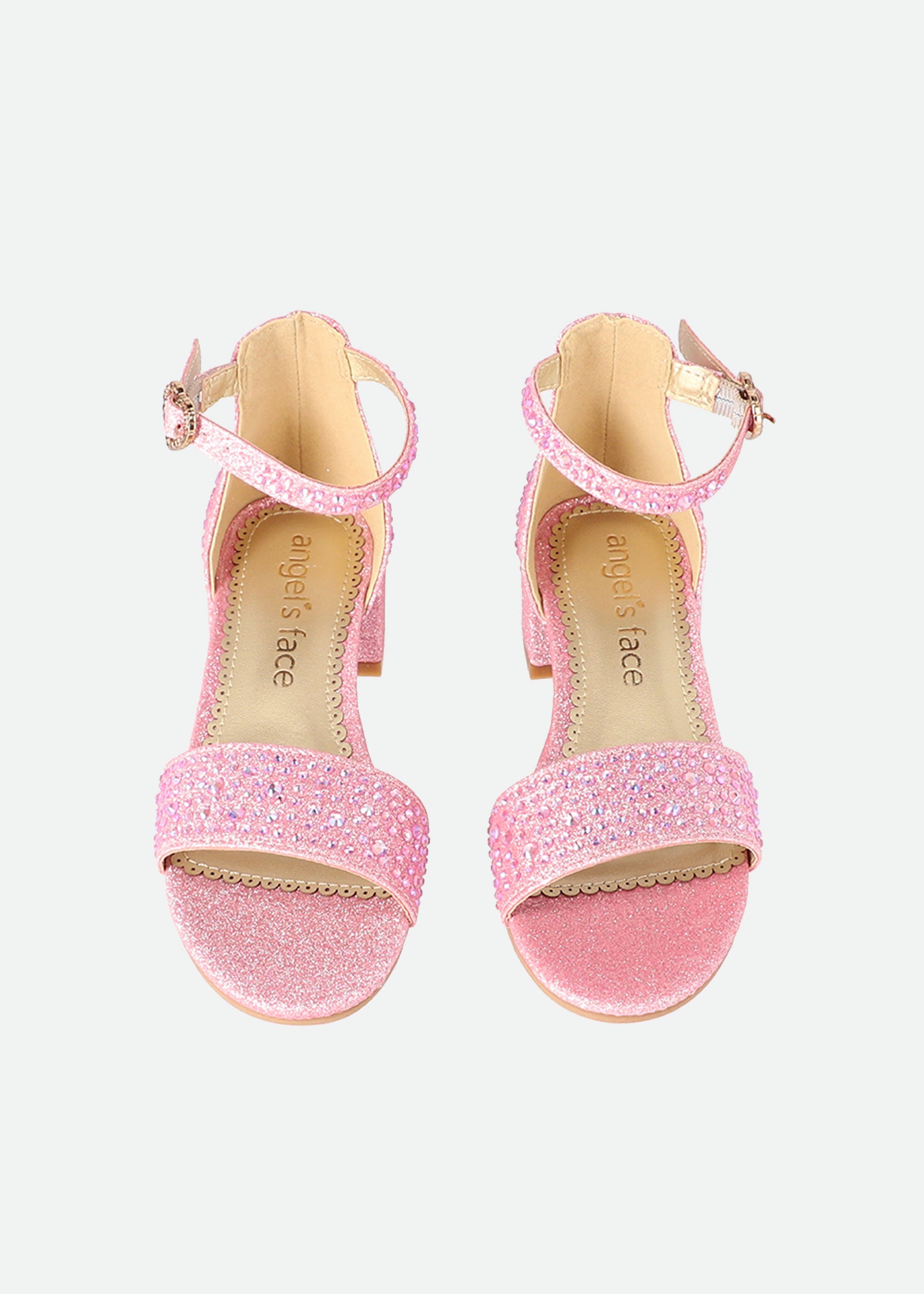 Erin Crystal Sandals Pink