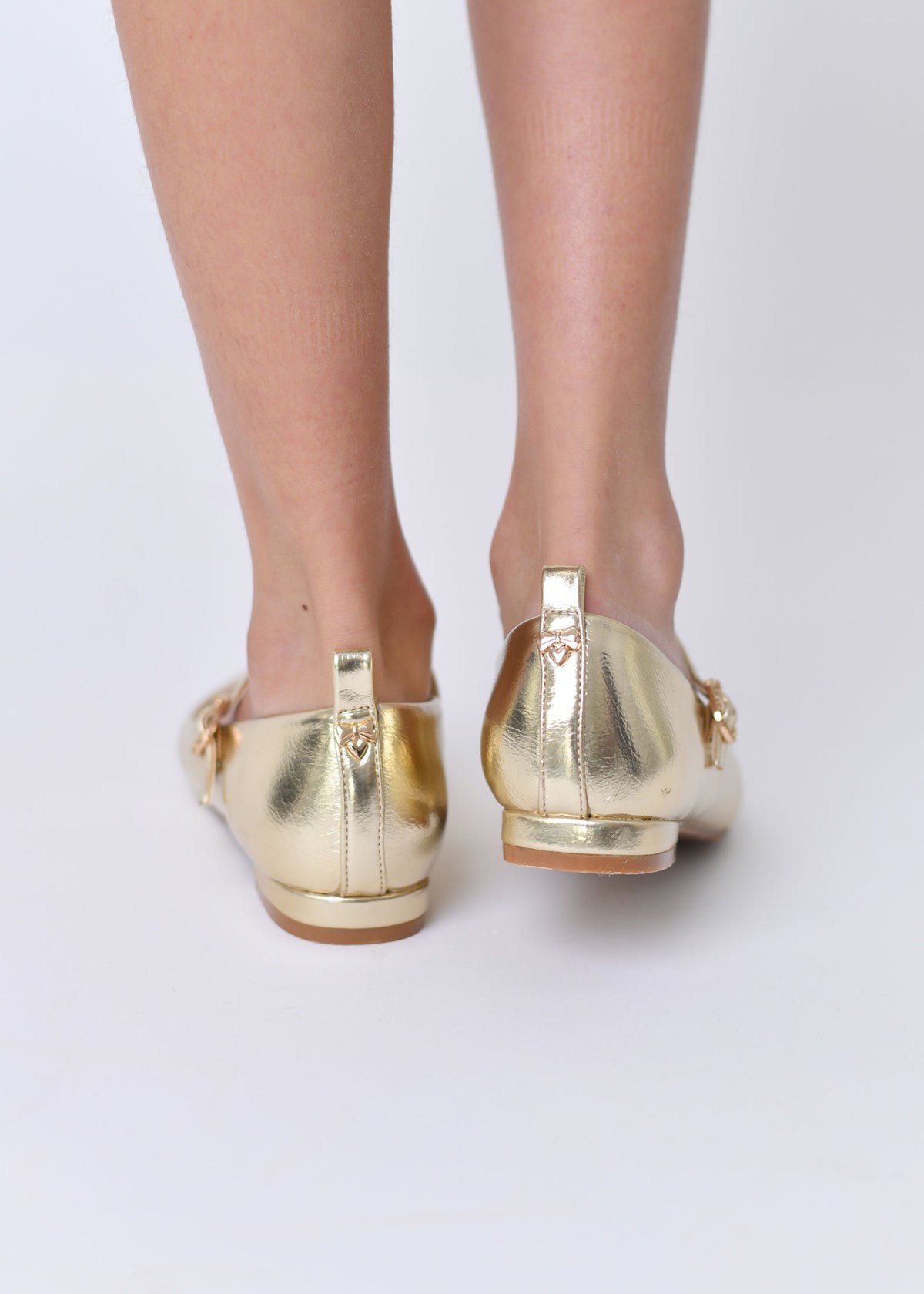 Esme Metallic Shoes Gold