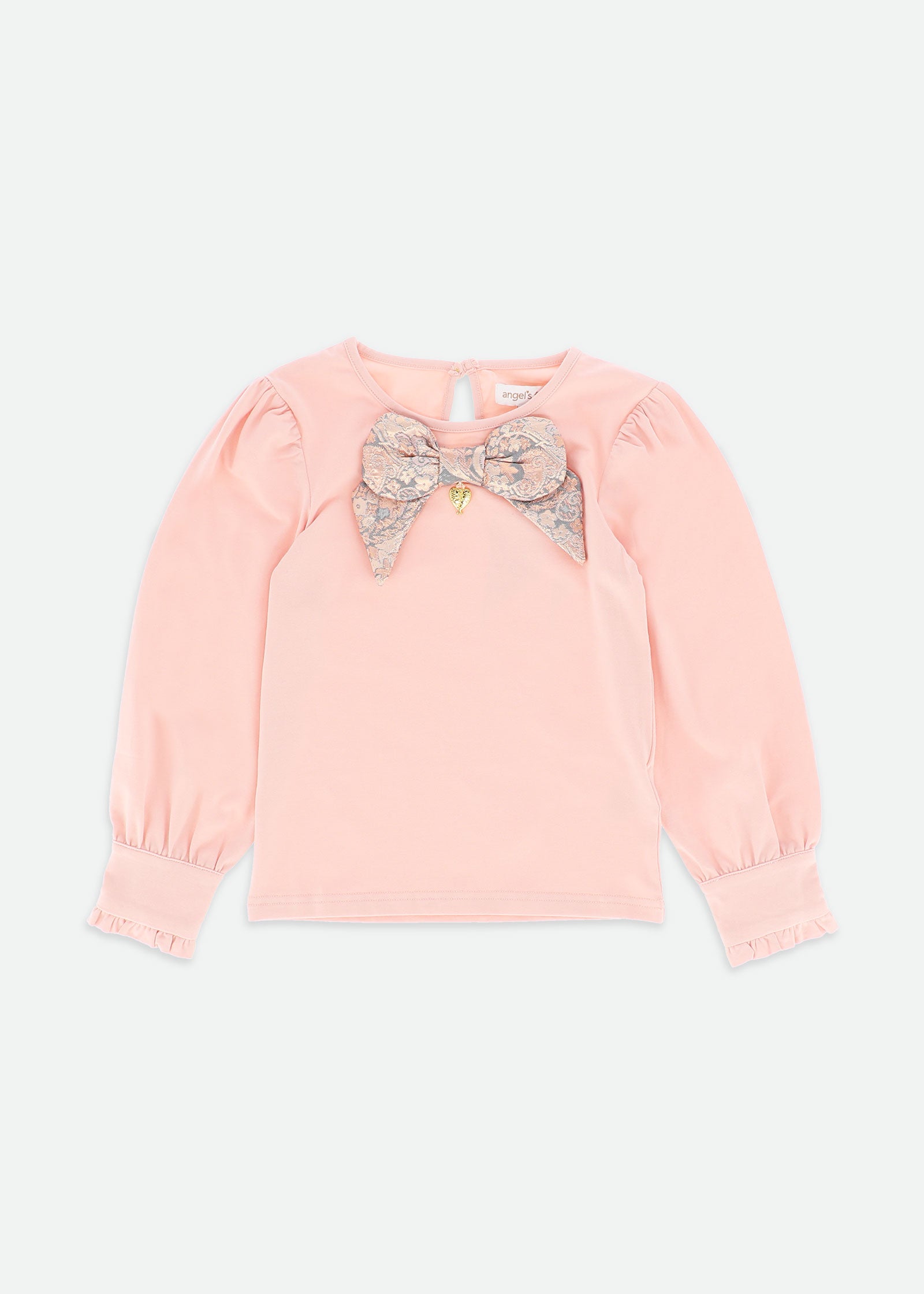 Fawn Bow Top Blush Pink