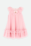 Fi Pleated Dress Fairy Pink