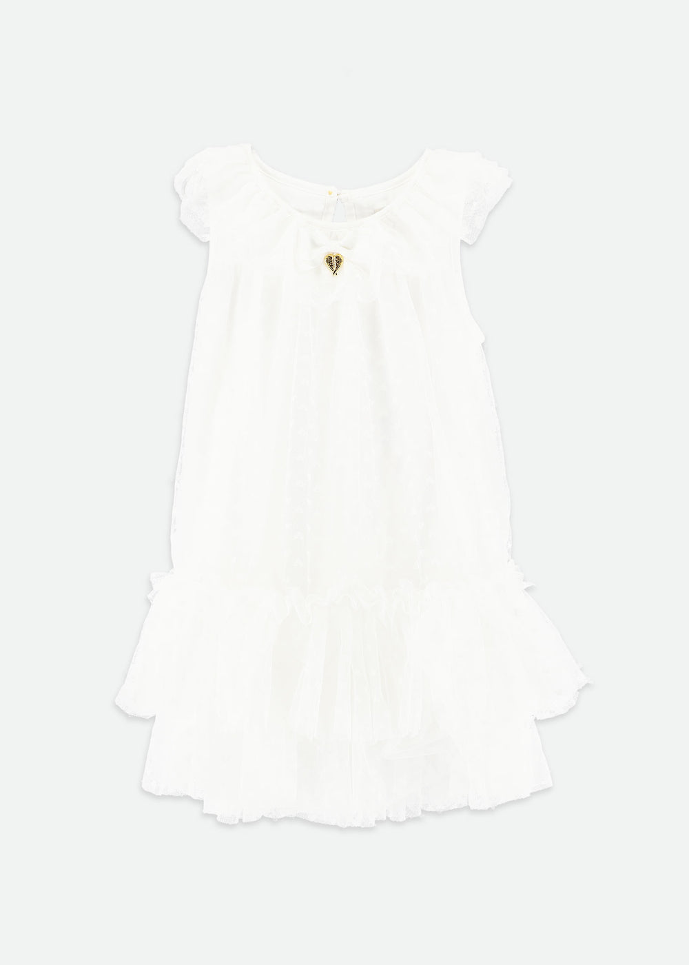 Fi Hearts Dress Snowdrop